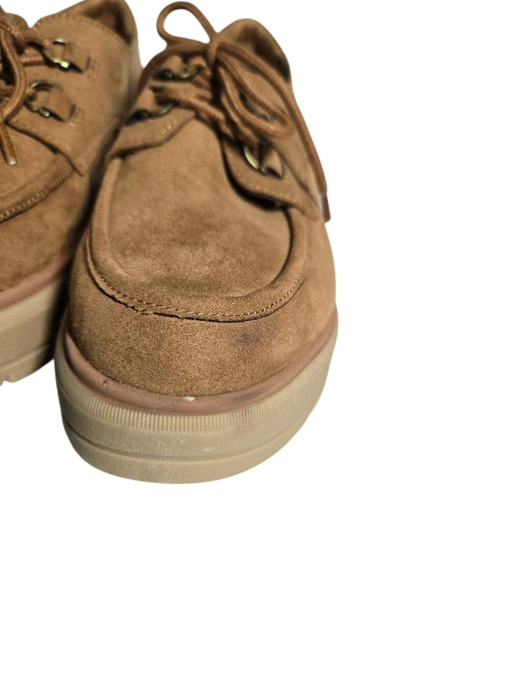 Dr. Scholl's Nice Day Max Platform Lug Oxford - Honey Brown